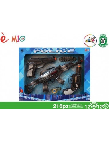 07139 SET POLIZIA 5 PZ ASS