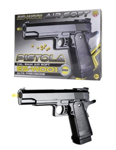 01677 PISTOLA PALLINI CON MIRINO ES W 001 6 MM.