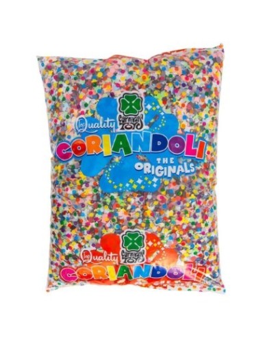 04542 CORIANDOLI BUSTA 200 GR MULTICOLOR