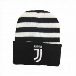 Juventus F.C. Berretto PON PON Inverno Deluxe Melange Pile Interno Logo  Ufficiale JJ Originale : : Sport e tempo libero