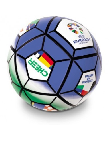 02079 EURO 2024 PALLONE CALCIO PVC 300GR.