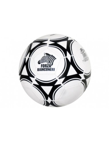 04648 PALLONE CUOIO FORZA BIANCONERI