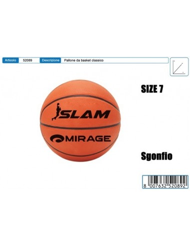 52089 PALLONE BASKET MIRAGE 7