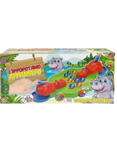 01081 GIOCO IPPOPOTAMO/SQUALO AFFAMATO