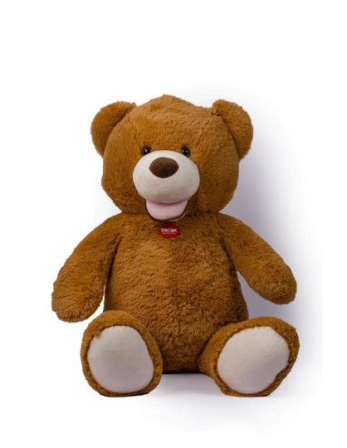 26880 MAXI ORSO SORRISO PELUCHE MARRONE